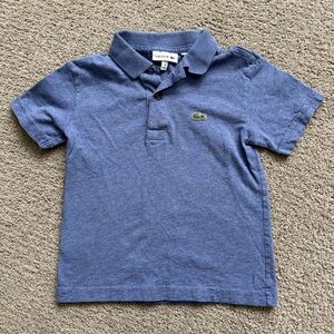 Lacoste Kids Polo Shirt in Heather Blue